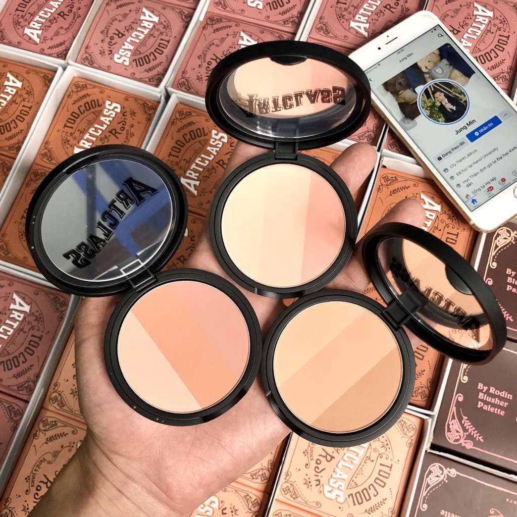 {XẢ KHO SỈ} Phấn Má Hồng TOOCOOLFORSCHOOL Artcass By Rodin Blusher 9.5g