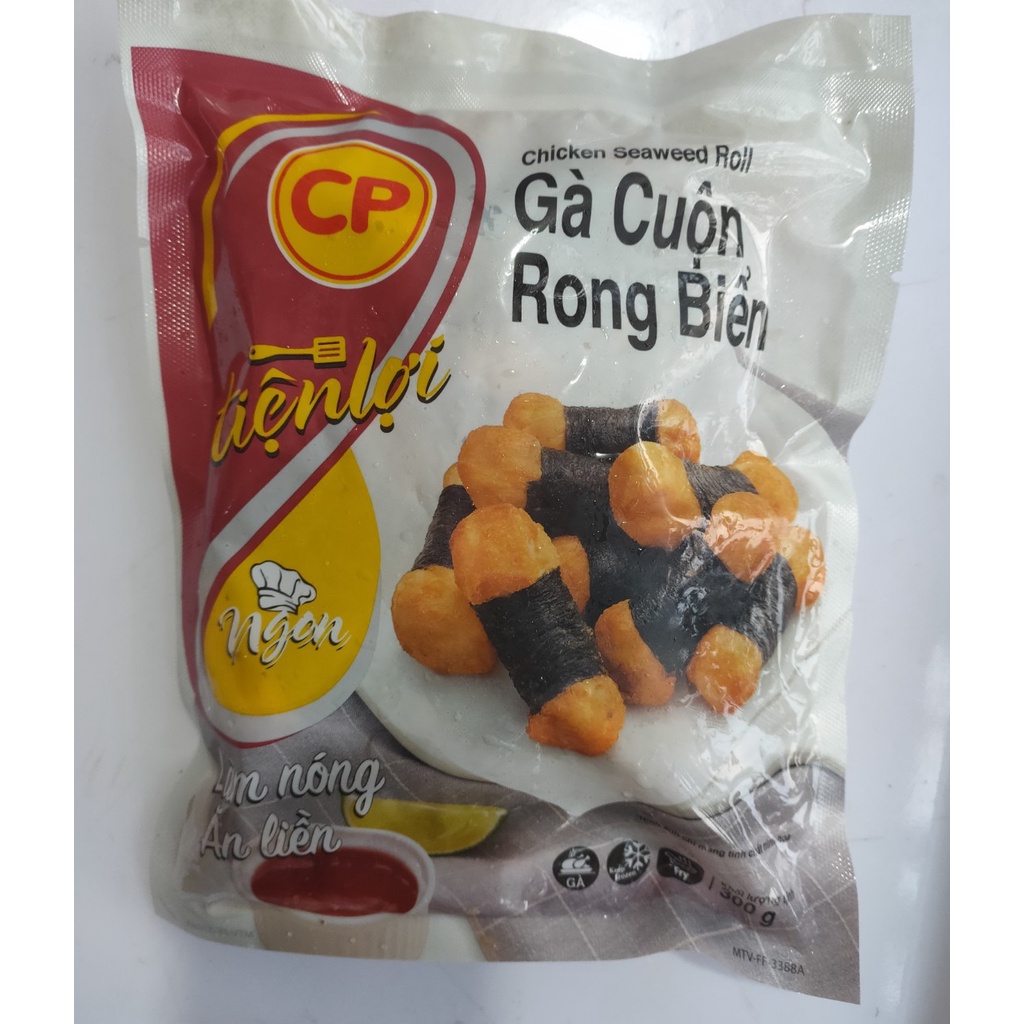 Combo 10 gói gà cuộn rong biển loại 300gr/gói