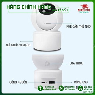 Camera wifi 360 độ care cam yh200 2.0 mpx full hd1080 | 40003