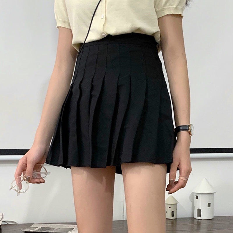 Chân Váy Ngắn Chữ A Xếp Ly Size S-Xl | BigBuy360 - bigbuy360.vn