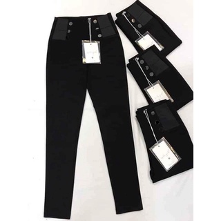 quần tregging cạp cao 6 cúc