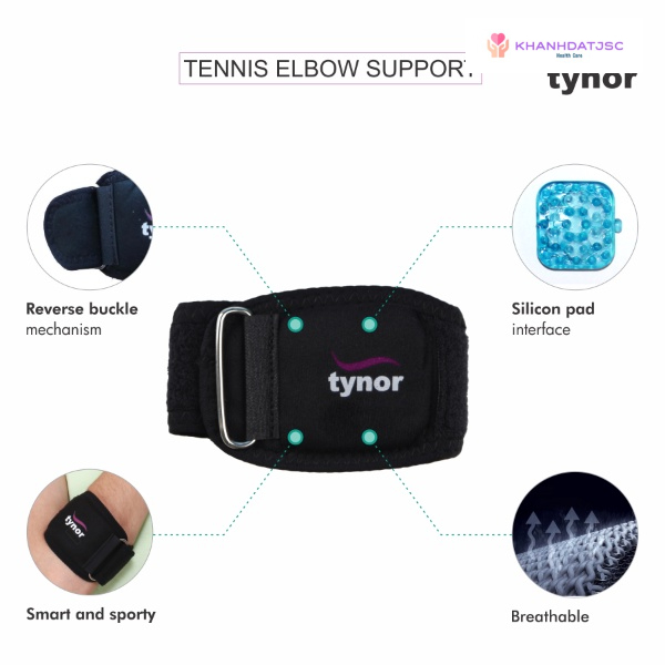 Đai băng bảo vệ khuỷu tay Tennis Tynor E10