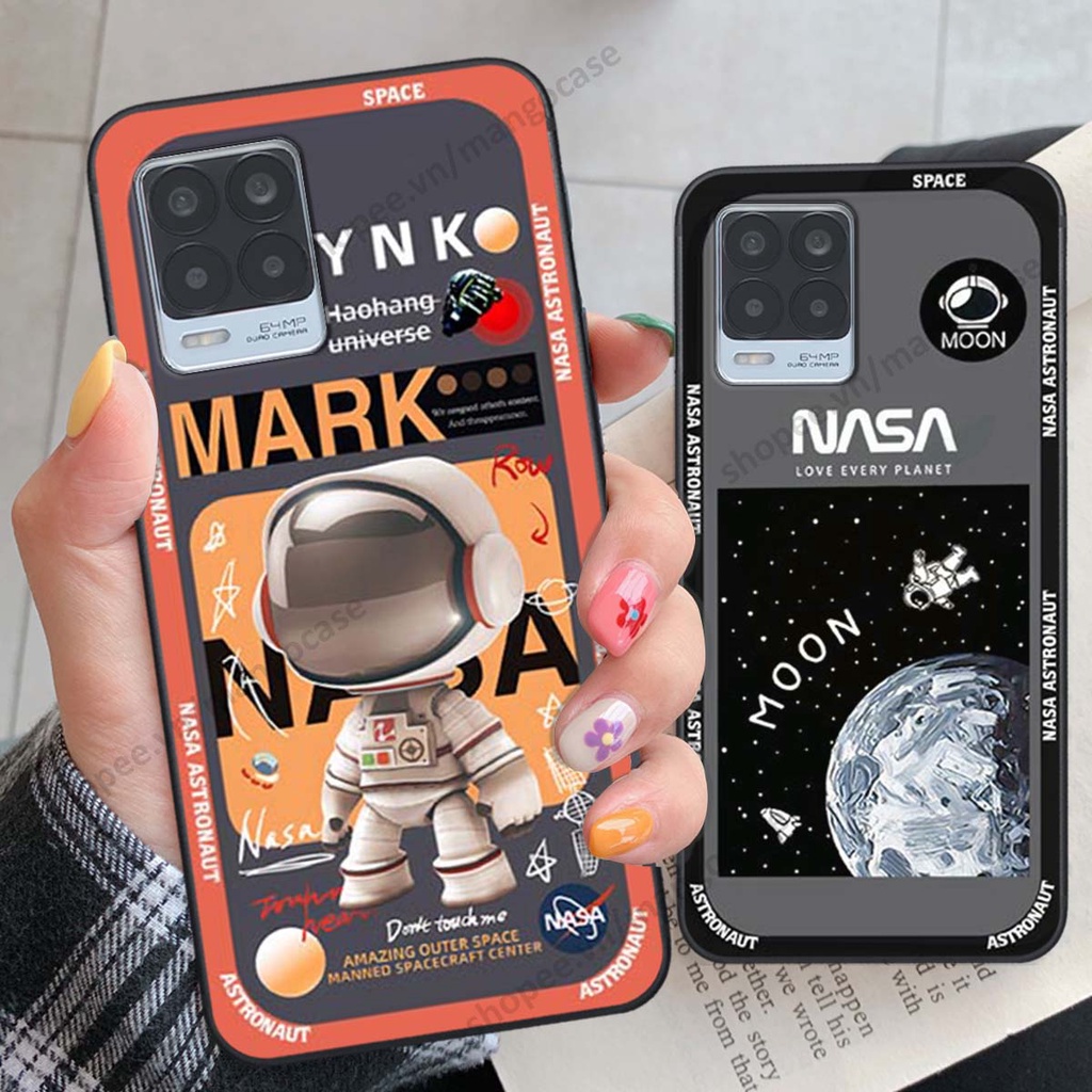 Ốp lưng Realme C1 / C2 hình nasa, vũ trụ, robot siêu độc đáo đáng yêu