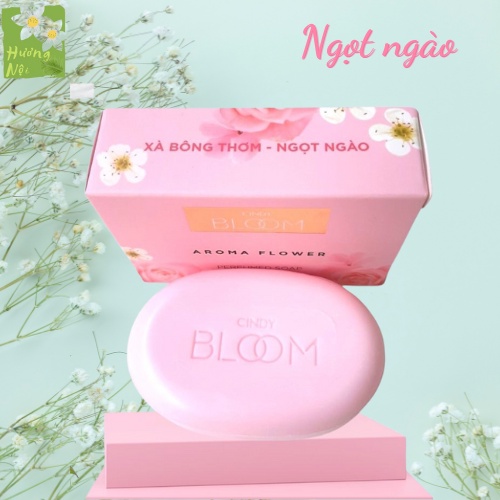 Xà bông thơm Cindy Bloom Aroma Flower 90g hương thơm ngọt ngào