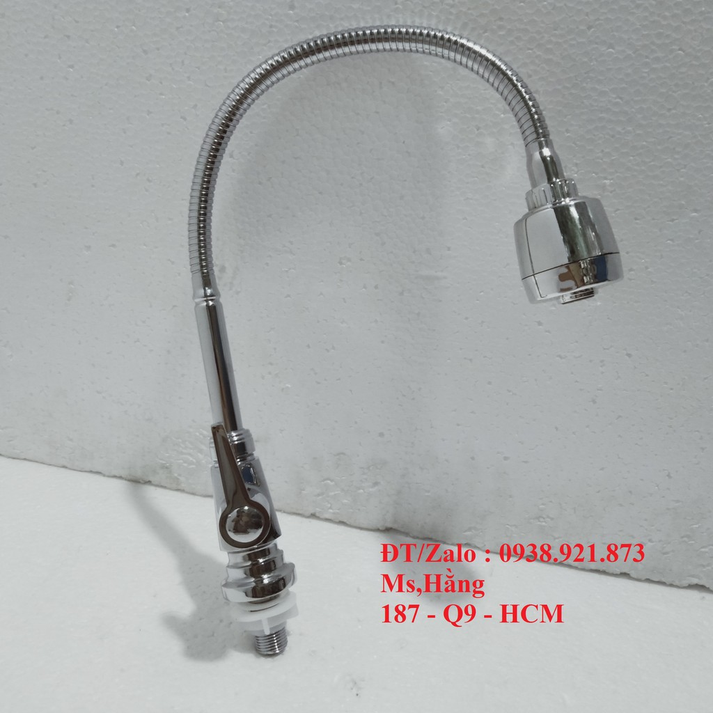 Vòi Chén Lạnh Lò Xo Inox - VC40
