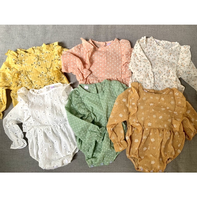 Body HOA LỤA cho bé