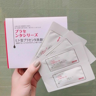 HỘP 50 MIẾNG SERUM NHAU THAI CỪU Ủ TRẮNG