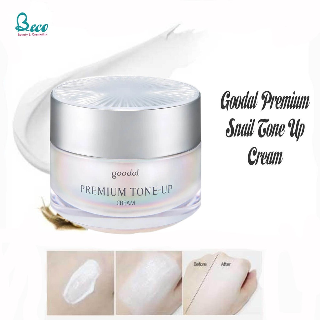 [Mẫu mới 2020] Kem Dưỡng Chiết Xuất Ốc Sên Goodal Premium Snail Tone Up Cream 30ml