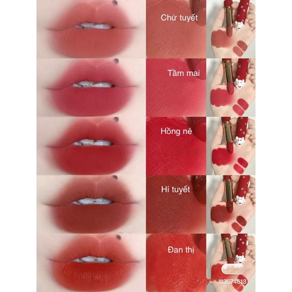 Có sẵn  - son mèo tuyết Cố cung