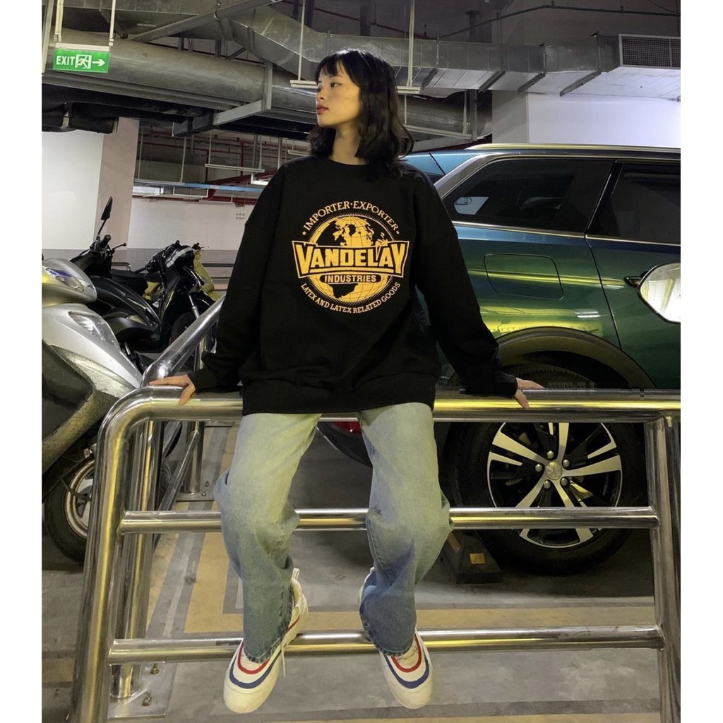 Quần Jeans Loang Ống Rộng Nữ [FREESHIP]  Culottes jean dáng suông cạp cao màu XANH | ĐEN Ulzzang HOT