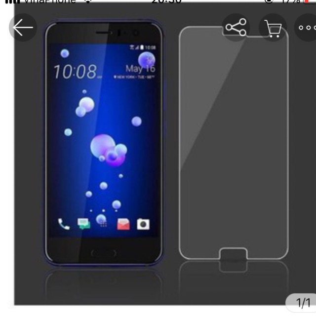 HTC U11: Combo 3 kính cường lực Htc u11