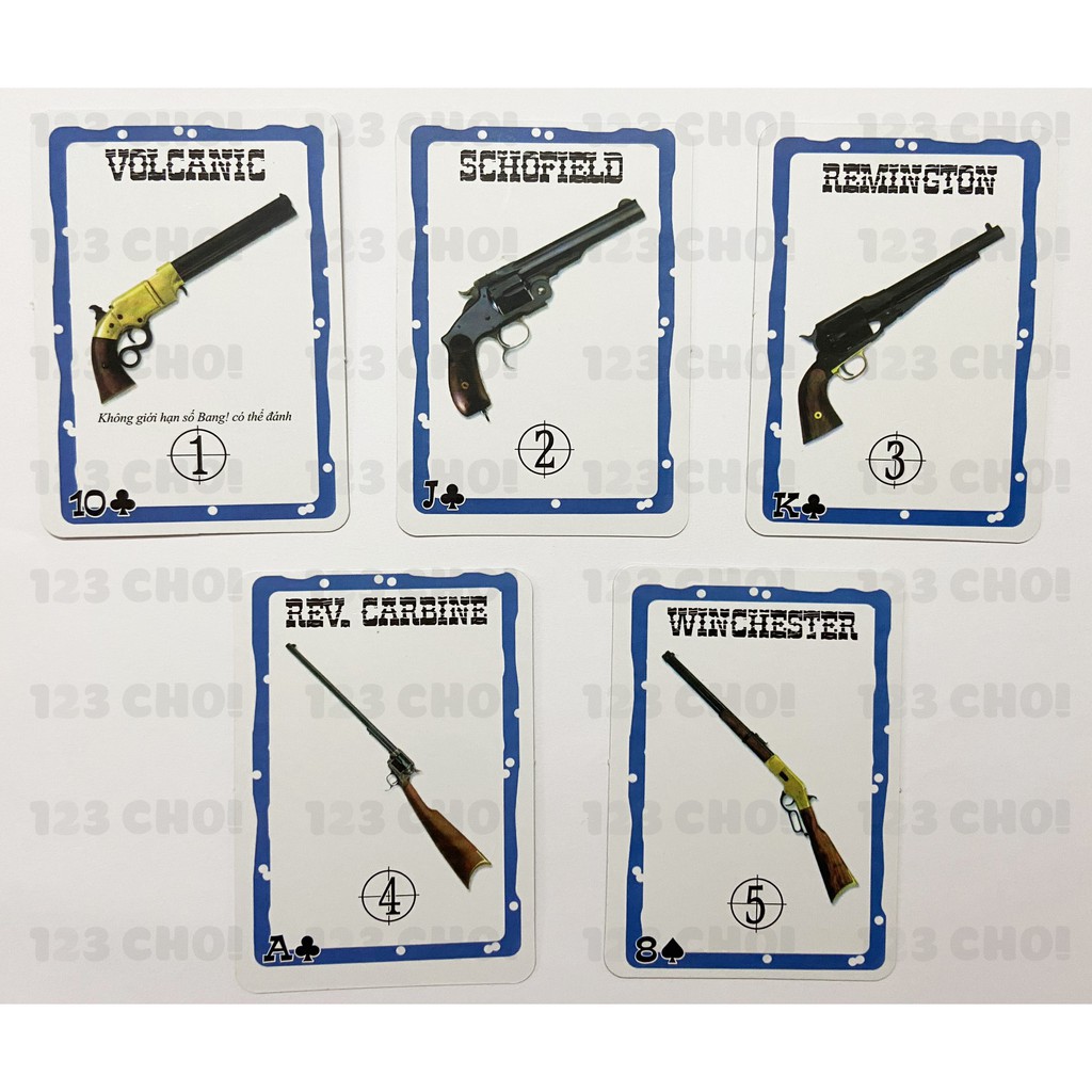 [COMBO 2 IN 1] Board game Cờ tỷ phú Monopoly cơ bản + Game nhập vai bắn súng dùng thẻ Bang!