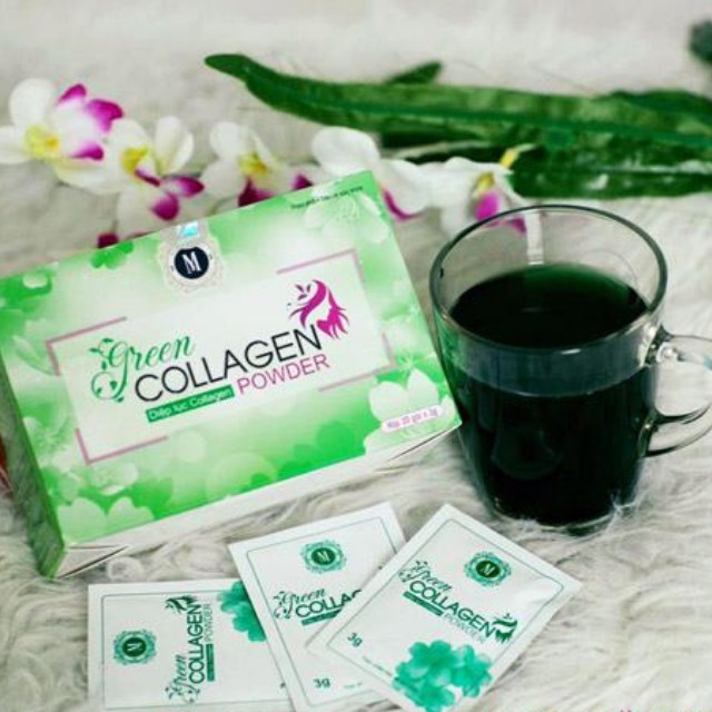 [Hàng Chính Hãng] Diệp Lục Collagen Chính Hãng Nhà Phân Phối Công Ty TNHH Green Family Development | Thế Giới Skin Care