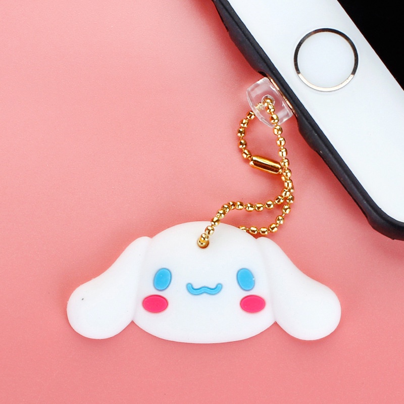 Nút Bịt Cổng Sạc Điện Thoại Chống Bụi Hình Hoạt Hình Dễ Thương