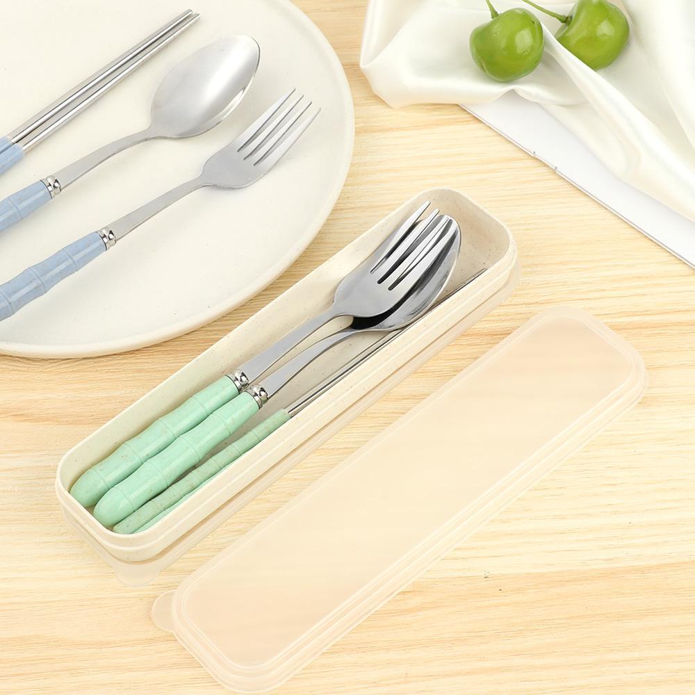 Bộ 3 Món Dụng Cụ Ăn Bằng Lúa Mạch Chất Lượng Cao