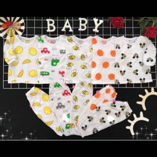 COMBO 5 BỘ COTTON CHO BÉ