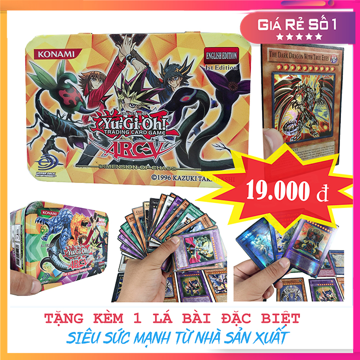 Bài Yugioh Hộp Sắt - Bộ Sưu Tập D0648 - Đồ Chơi Trí Tuệ