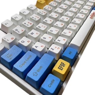 [Tặng kèm pad chuột] Set Keycap Pbt Oem Gundam 123 phím