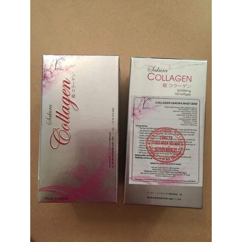 Viên uống Collagen Sakura Nhật Bản