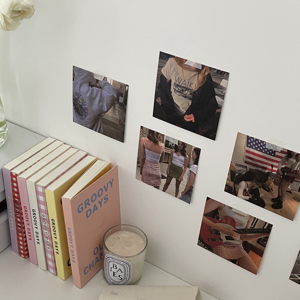 Set bìa trang trí hình phong cách vintage