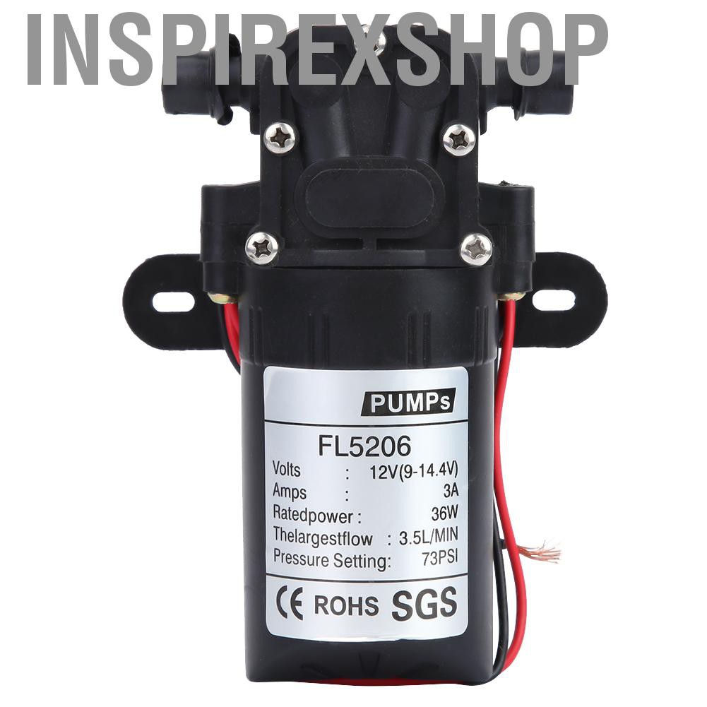 Máy bơm nước mini Fl-5206 Dc 12v/ 24v 36w