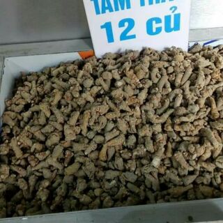 Củ tam thất khô loại 12 củ 100g