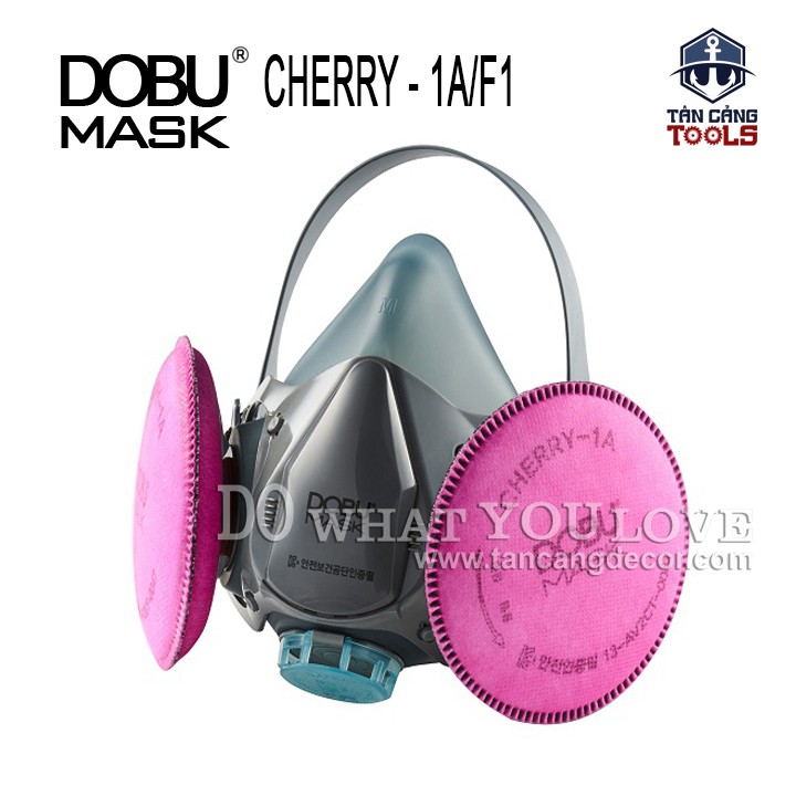 Mặt nạ phòng độc DOBU Cherry 1A-F1 Kèm Bông Lọc