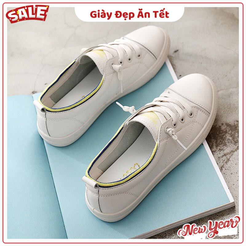 Giày nữ cổ len kẻ 3 màu