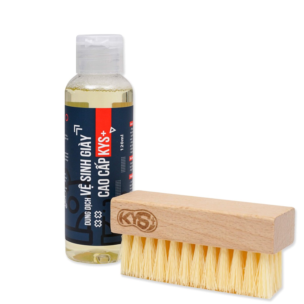 Bộ vệ sinh giày cao cấp Cleaning Kit KYS tẩy trắng cho giày thể thao, giày sneaker, làm sạch giày da