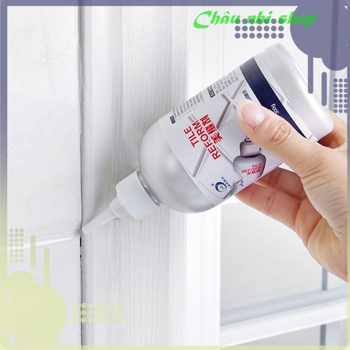 Keo dán mạch gạch 2 thành phần cao cấp lọ 280 ml màu trắng
