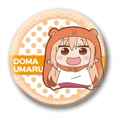 Combo 8 huy hiệu cài áo IN HÌNH Himouto! Umaru-chan Cô em gái hai mặt anime chibi dễ thương tiện lợi