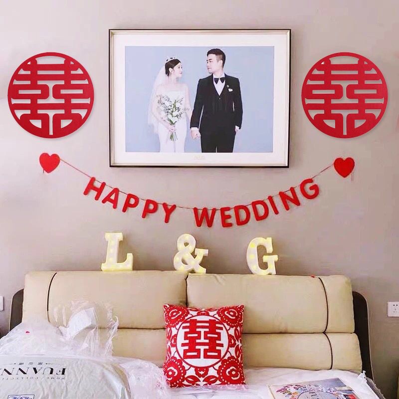 SONG HỶ PHỤ KIỆN TRANG TRÍ LỄ CƯỚI - PHÒNG TÂN HÔN
