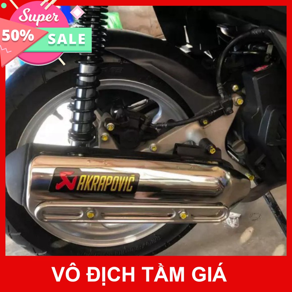 [GIÁ GỐC] TEM NHÔM AKRAPOVIC SẮC SẢO NÂNG TẦM ĐẲNG CẤP CHO XẾ YÊU CỦA BẠN