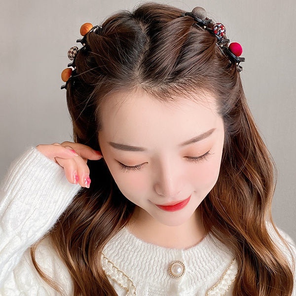 Kẹp tóc bện thời trang Hàn Quốc 2021