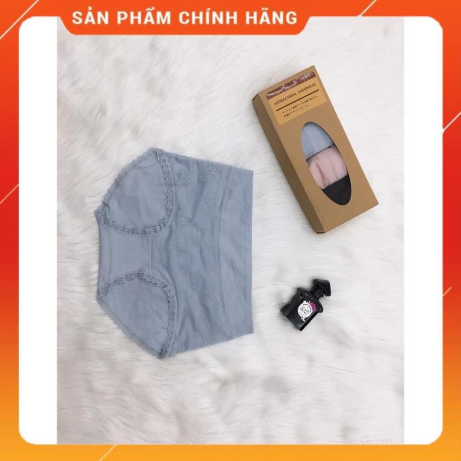 [CHẤT LƯỢNG LÀ SỐ 1] [SIÊU KHUYẾN MÃI] Quần lót nữ cạp cao phom to kháng khuẩn tôn dáng MB