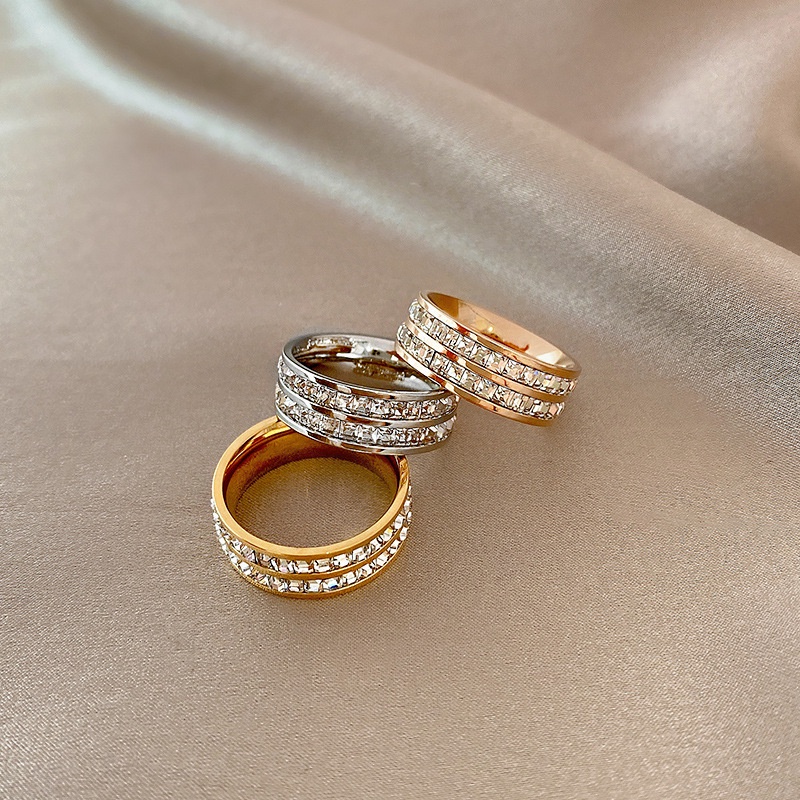 ❤zheting❤  Thép Titan Thiết Kế Đơn Giản Dành Cho Cặp Đôi