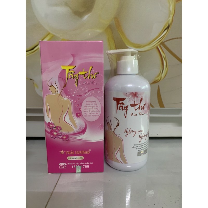 Sữa tắm Tây Thi 200ml & 480ml - Sao Thái Dương ( giảm mụn trên lưng, ngực, cánh tay, rôm sảy ở trẻ em) | BigBuy360 - bigbuy360.vn