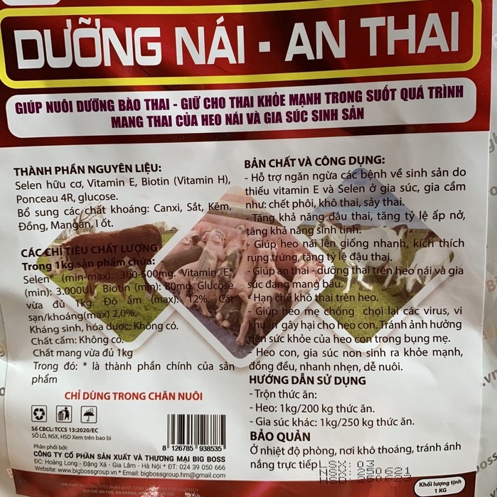 Dưỡng Nái,An Thai, Nuôi Dưỡng Bào Thai, Giữ Cho Thai Khỏe Mạnh Trong Quá Trình Mang Thai