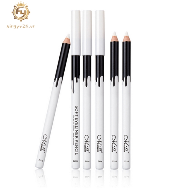 12pcs Professional Highlighter Pen Eyeliner Soft Strokes, Easy to Color Eyeshadow Pencil Silkworm