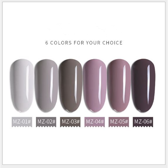 Sơn gel AS chọn lẻ 6 màu MZ