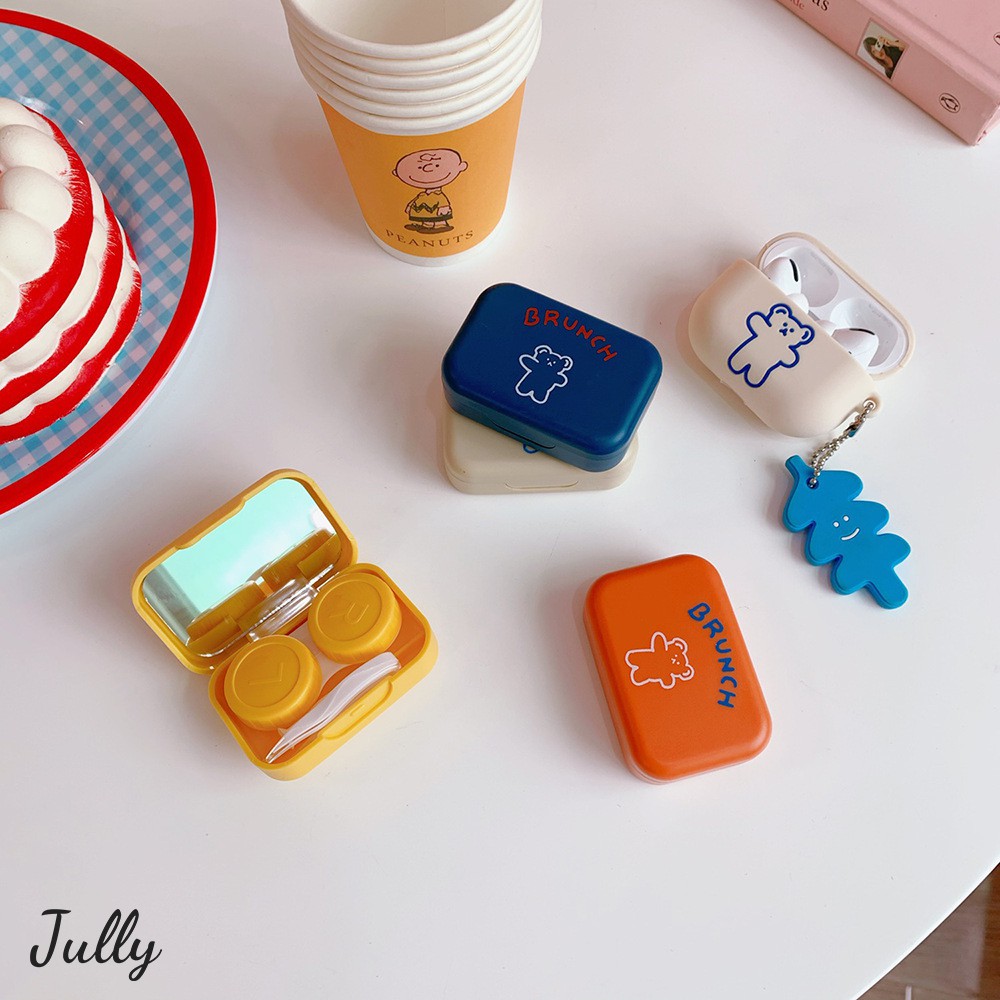 Hộp Đựng Lens, Kính Áp Tròng Mini - Phong Cách Cute - JV15