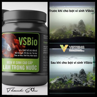 Chế Phẩm Sinh Học VSBio Làm Trong Nước (Dạng Bột) - Thanh Sơn phụ kiện cá cảnh