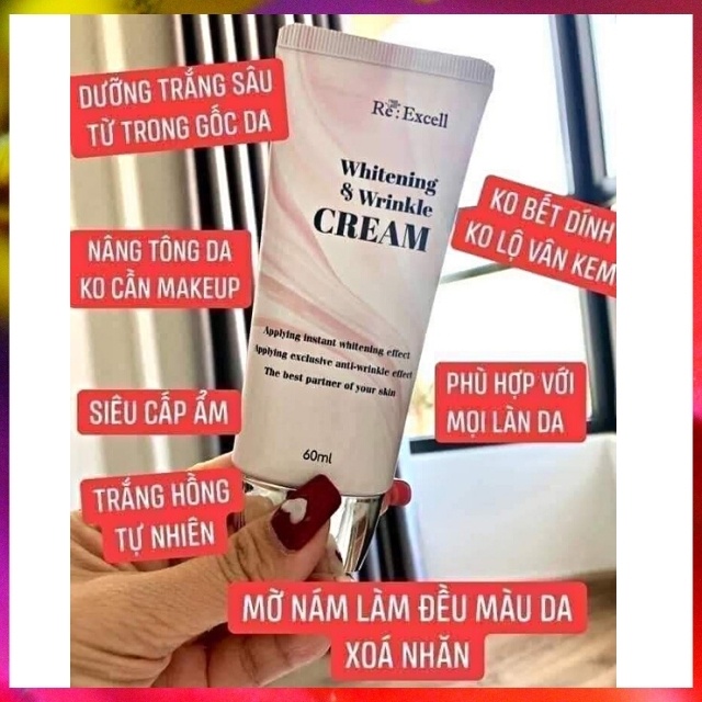 [Mẫu Hot] Kem Dưỡng Trằng Và Trống Nhăn Ban Ngày Whitening &amp; Wrinkle Cream,Dưỡng Da,Giảm Nám, Chống Lão Hóa, Cấp Ẩm, Tốt