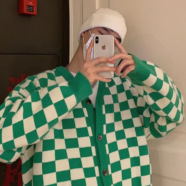 Áo Khoác Len Dáng Rộng Dài Tay Thiết Kế Mới Đơn Giản Thời Trang Dành Cho Nam