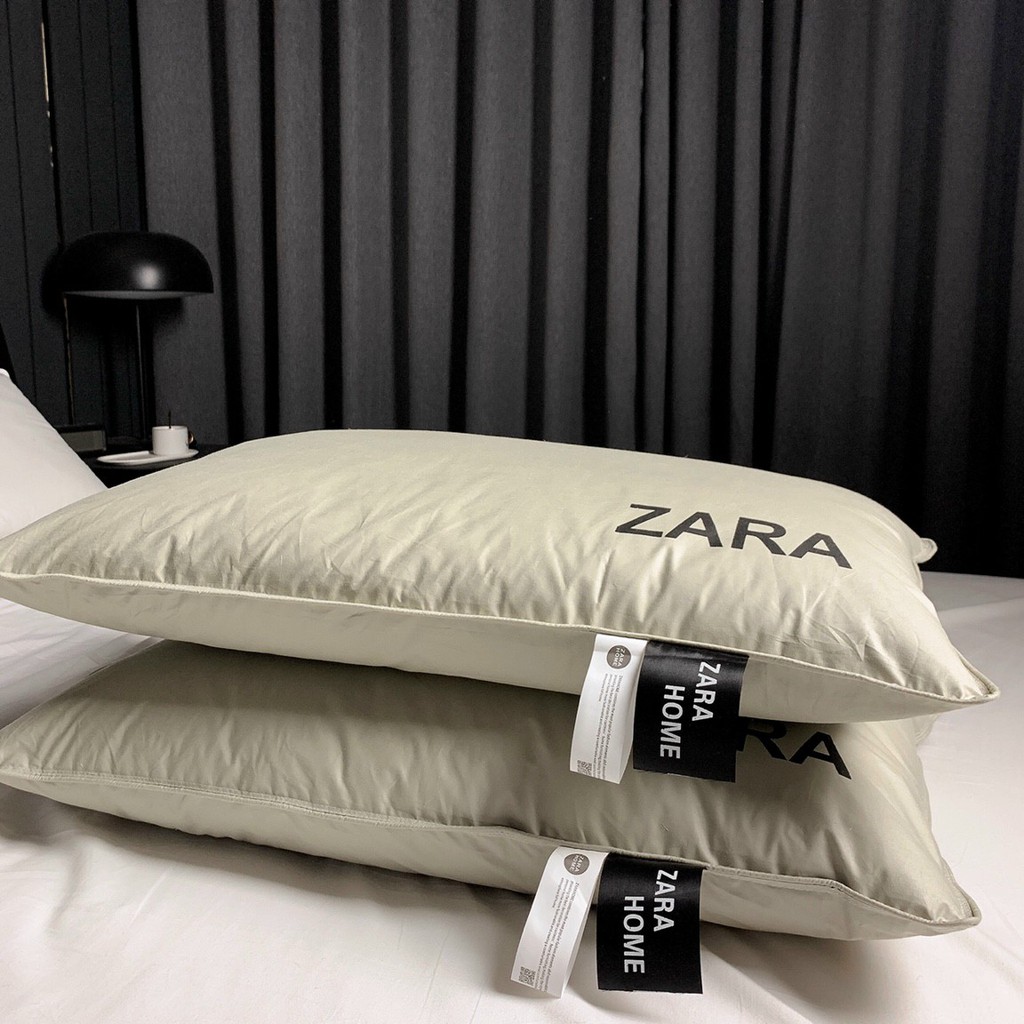 Gối lông vũ cao cấp ZARA HOME 1 đôi, 50x70 cm