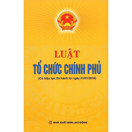 Sách - Luật Tổ Chức Chính Phủ | BigBuy360 - bigbuy360.vn