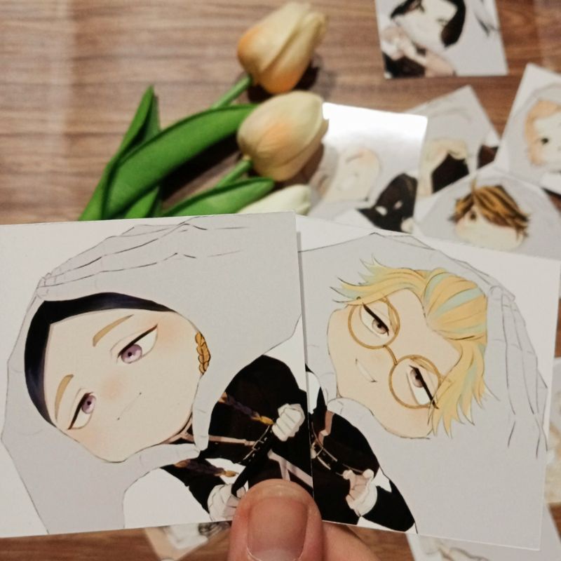 Card Tokyo Revengers Chibi - 12 card nhân vật Tokyo Revengers cute thẻ Tokyo Revengers