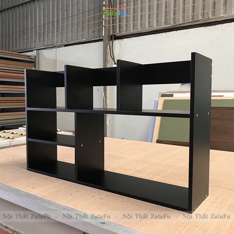 Kệ Trang Trí Kệ Sách Gỗ Để Bàn dài 80cm KTT-10 ZataFu