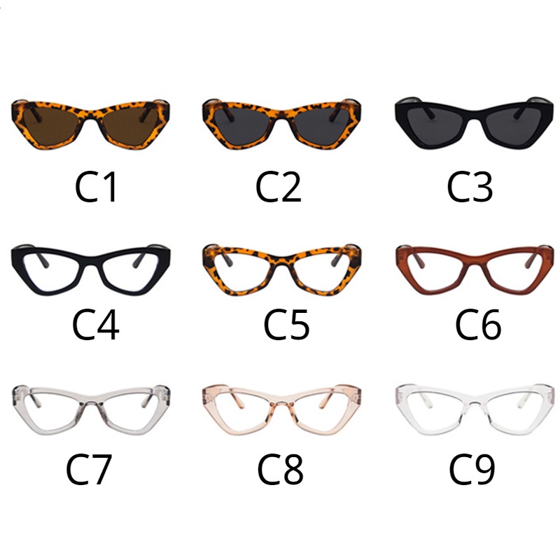 Kính Mát Mắt Mèo Thời Trang Hàn Quốc Cho Nữ