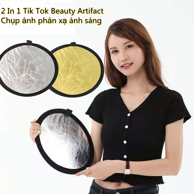 SJY-Tấm Phản Quang Mini 2 Trong 1 Dùng Để Chụp Ảnh Nghệ Thuật
